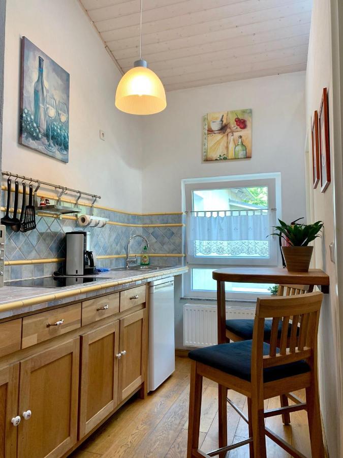 Villa-Rosengarten-Ferienwohnung-Baumhaus-Mit-Seeblick ซาสนิทซ์ ภายนอก รูปภาพ